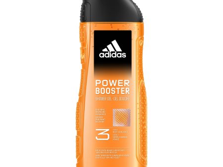 Adidas - Power Booster Shower Gel, gel de ducha 400 ml Embalaje Deteriorado Online Hot Sale