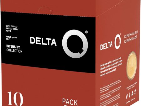 Delta Q Qalidus Pack 75 uds-Cafés robusta de Angola y Camerún y cafés arábica de Honduras 75 cápsulas Embalaje Deteriorado (Cad: 30 11 2024) on Sale